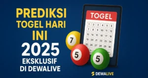 Prediksi Togel Hari Ini